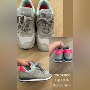 New balance - Figs collab - Sz 5.5 mens - limited edition